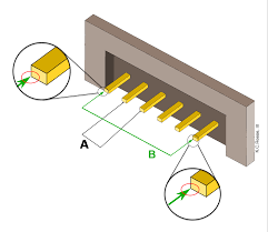 Pin pitch PCB boards